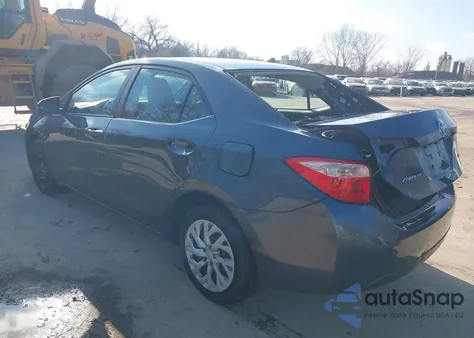 2019 Toyota Corolla Le z USA, uszkodzony, nr VIN 2T1BURHE8KC126598